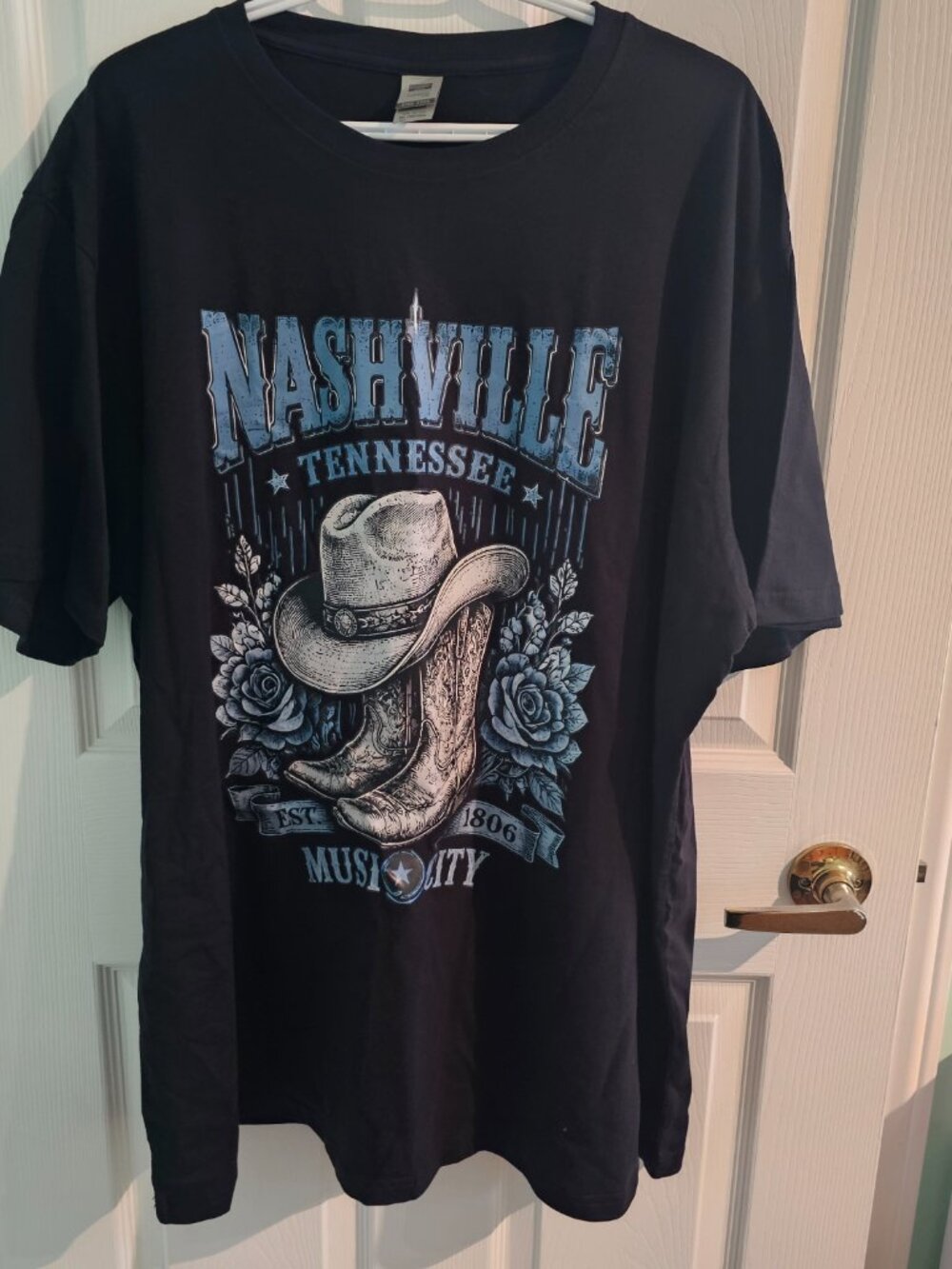 Nashville Tennessee Women’s tee t-shirt black 3xl